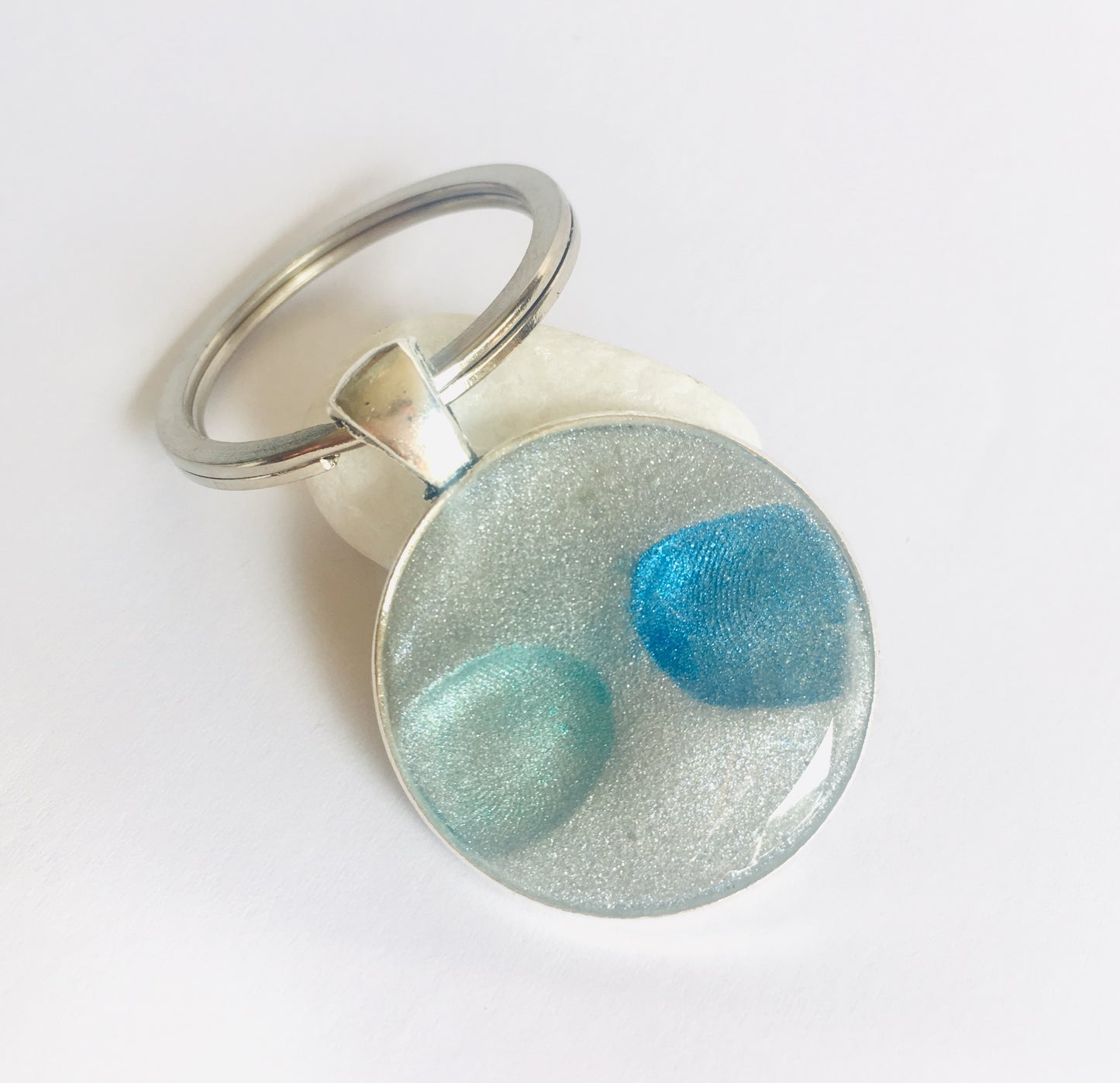 Fingerprint Keepsake Keyring