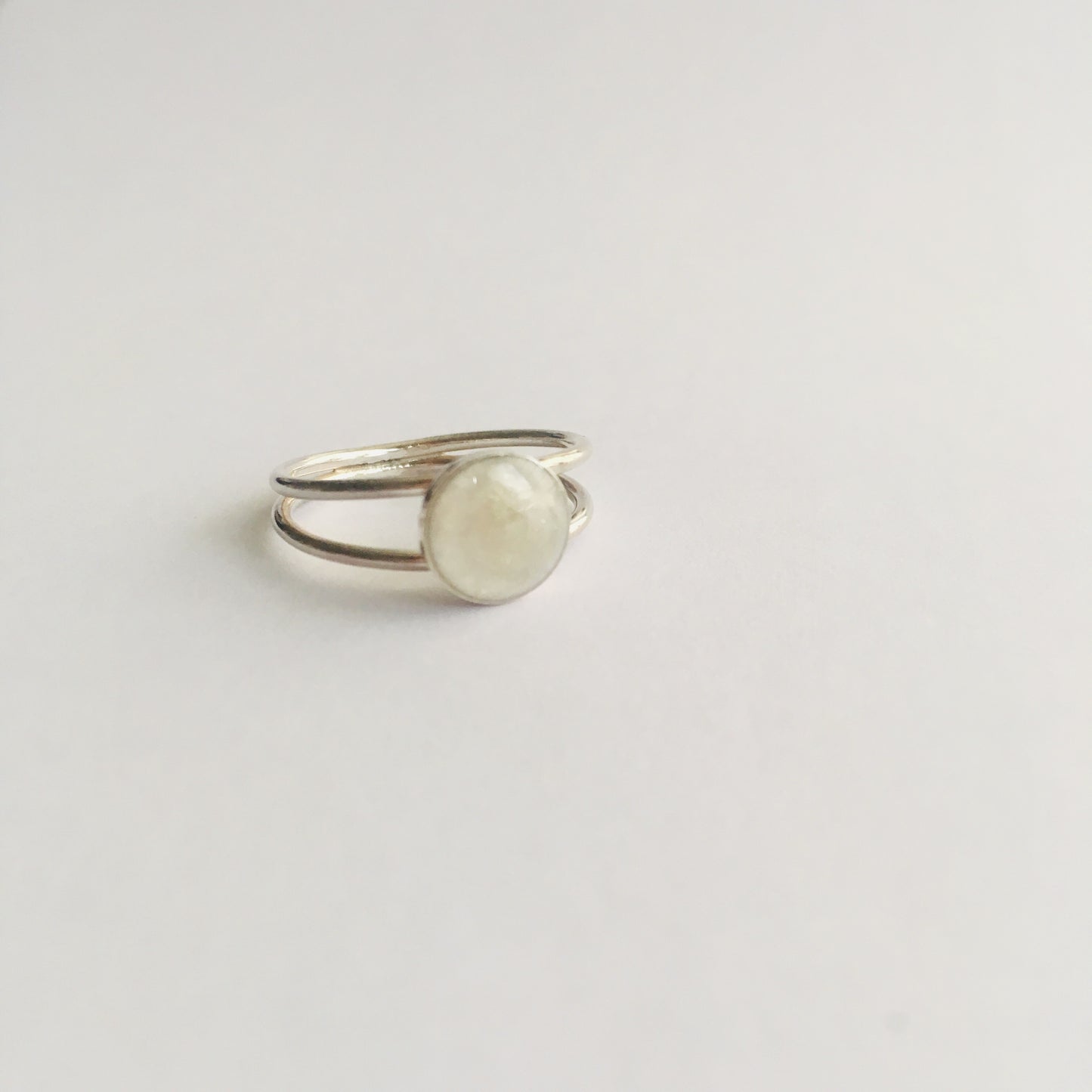 Rukie Double Band Ring - Sterling Silver
