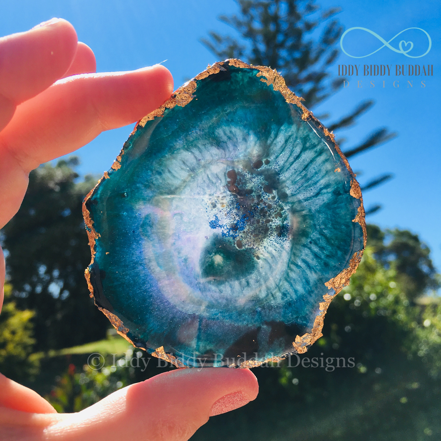Memorial Geode Slice