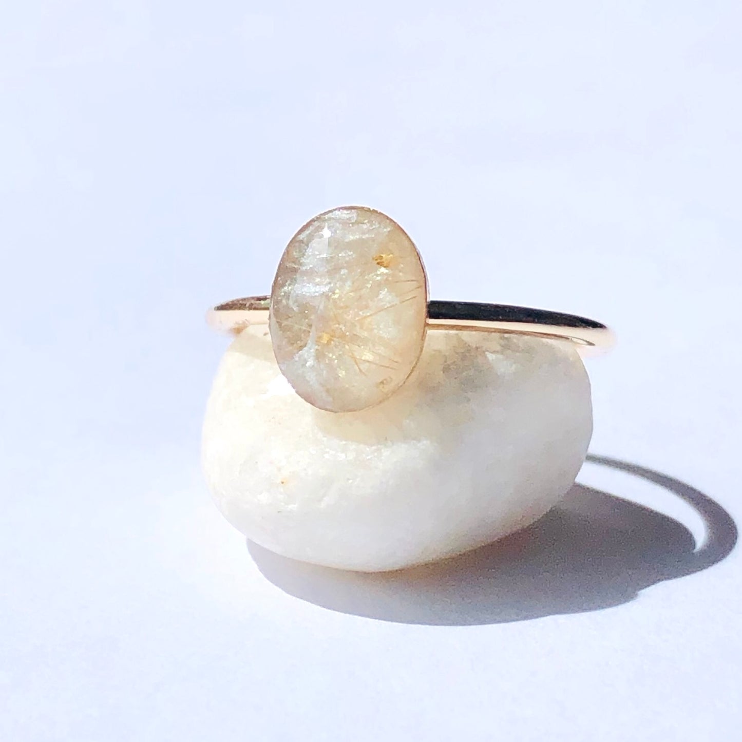 Ellipse Oval Ring
