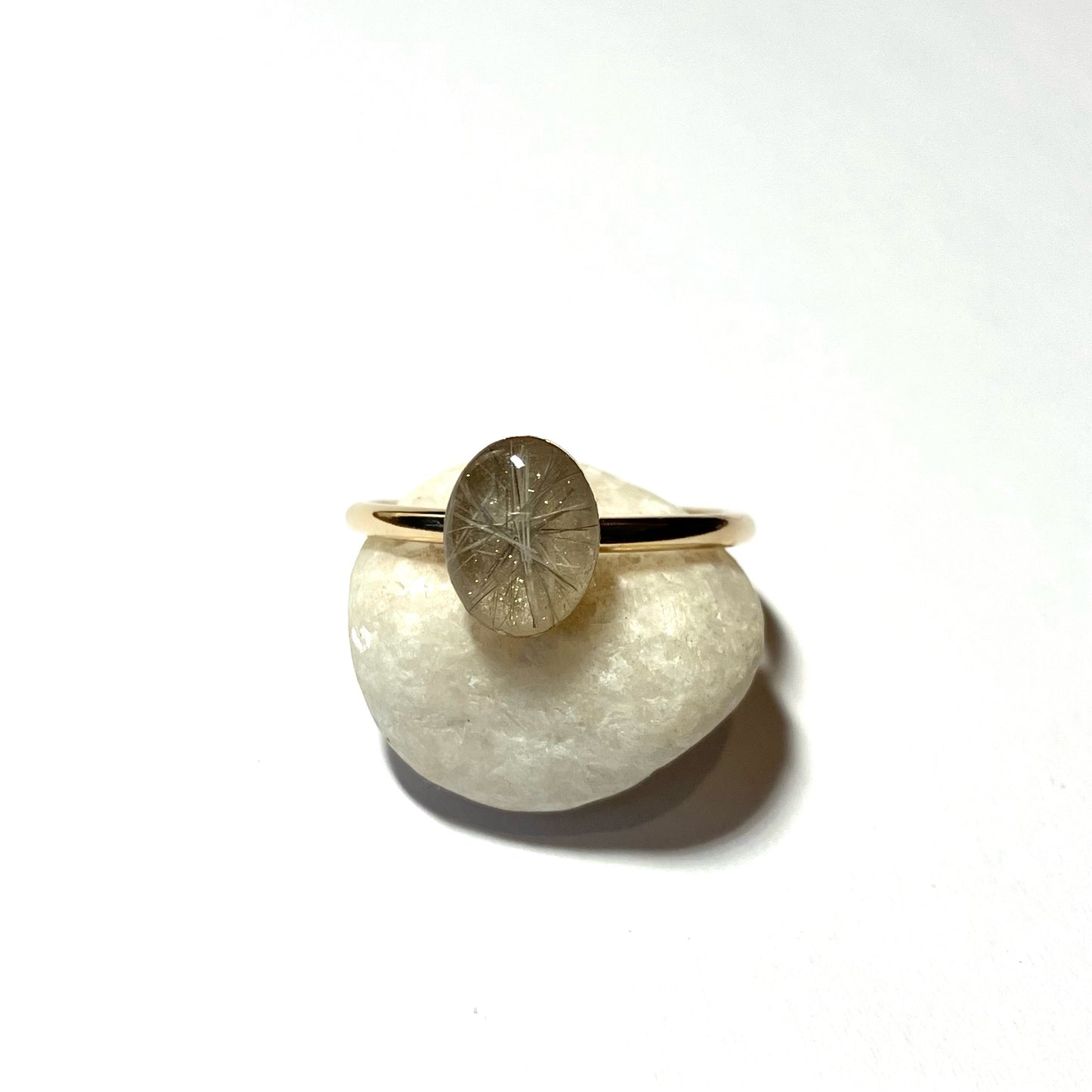 Ellipse Oval Ring