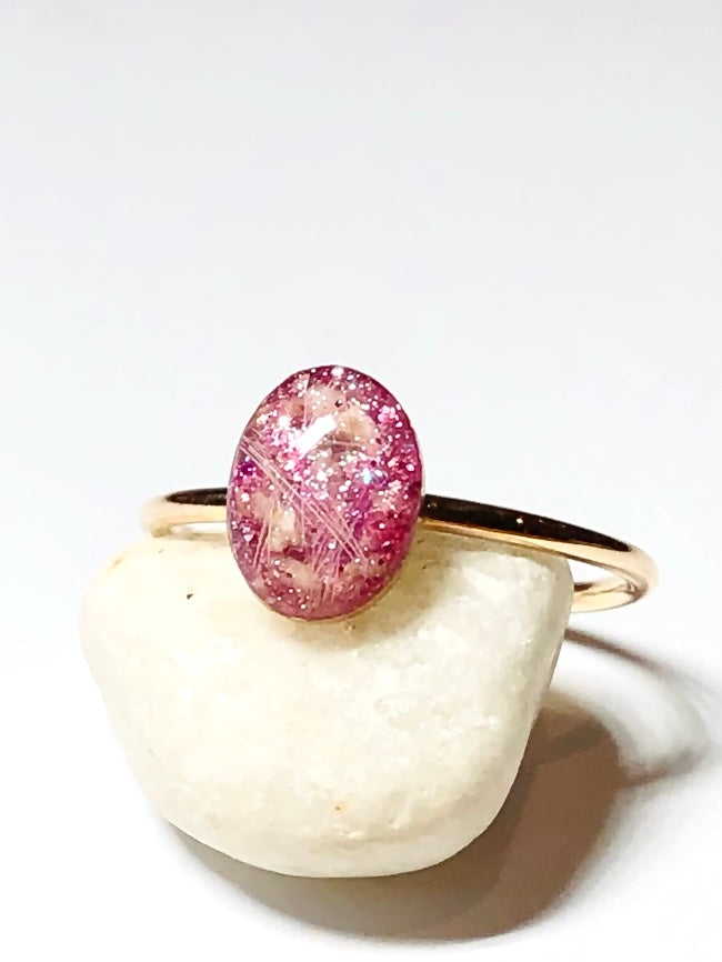 Ellipse Oval Ring
