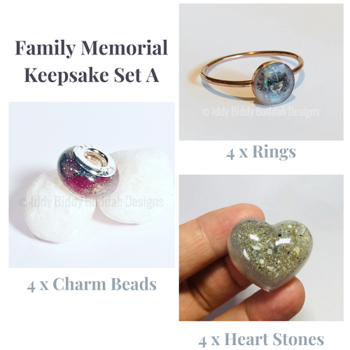 Family Memorial Keepsake Set A