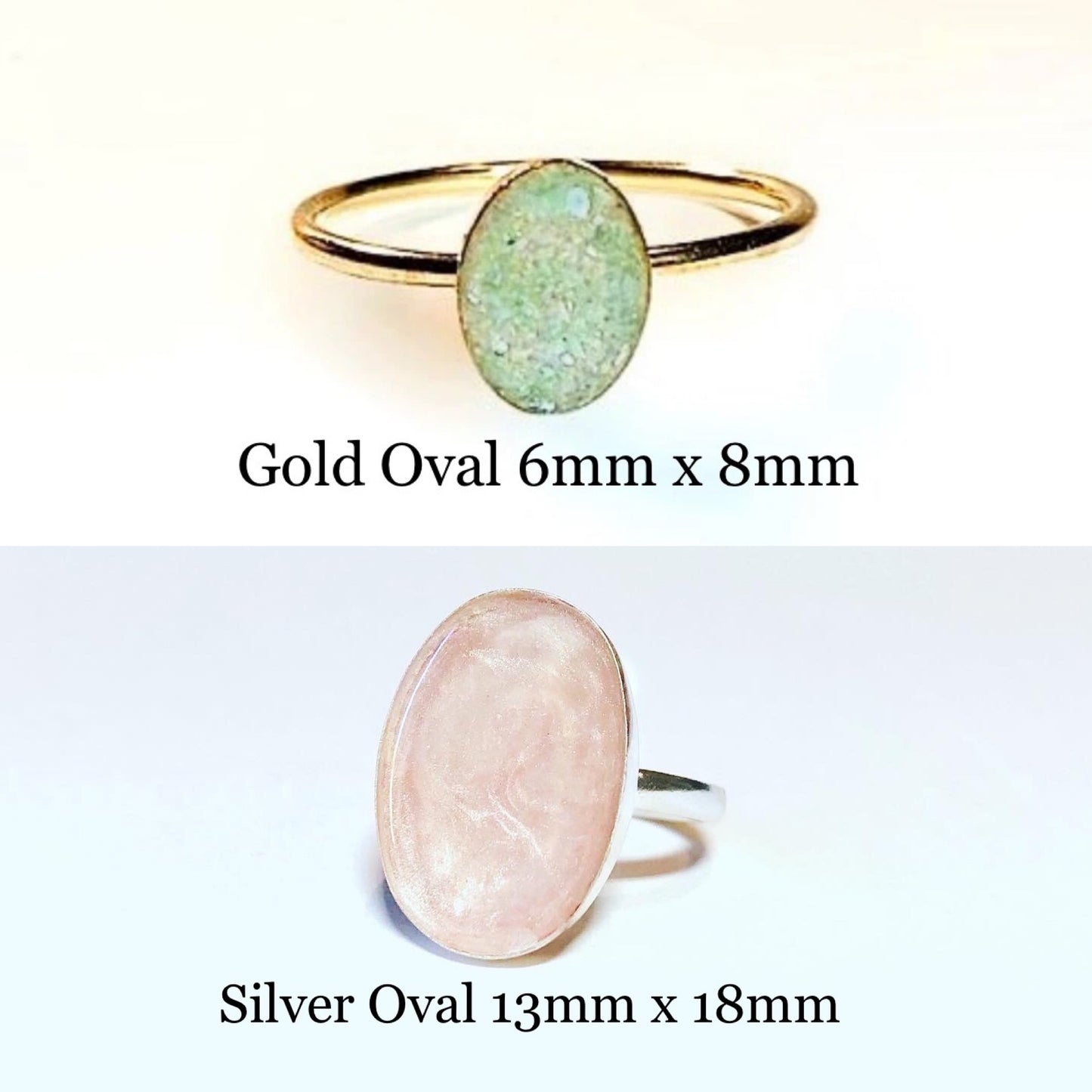 Ellipse Oval Ring