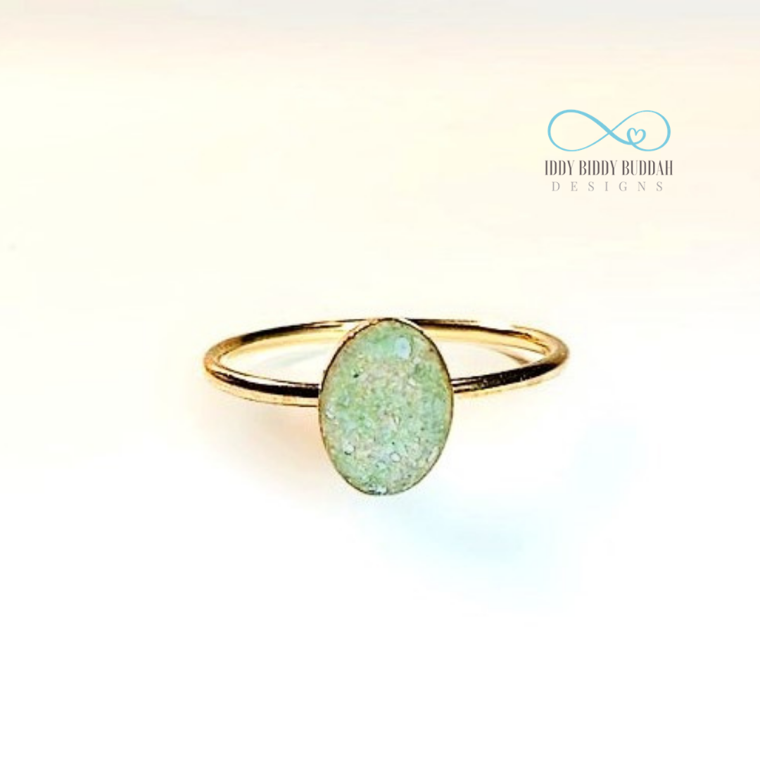 Ellipse Oval Ring