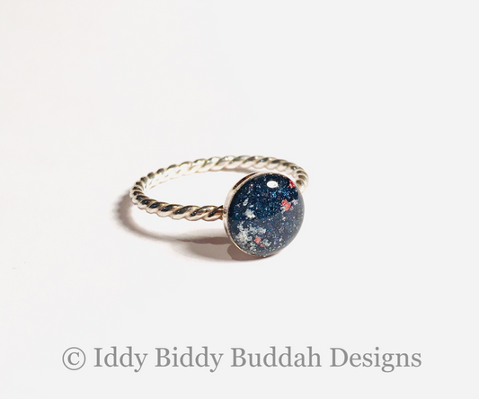 Aeternum Galaxy Ring - Sterling Silver