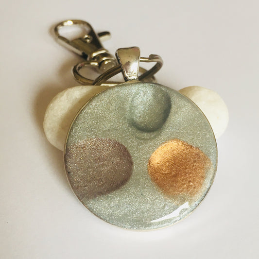 Fingerprint Keepsake Keyring