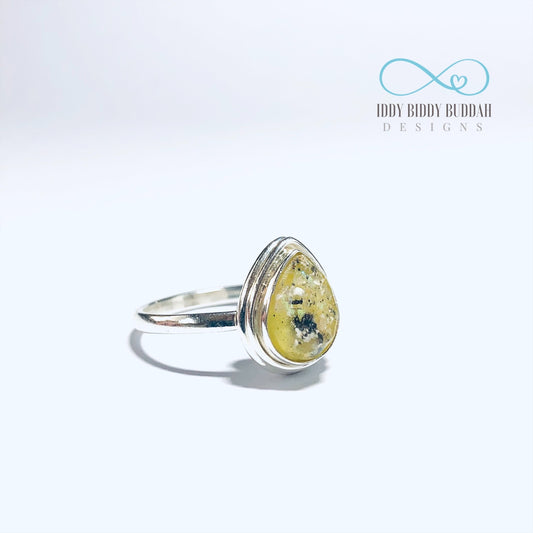 Ferrers Sterling Silver Teardrop Ring