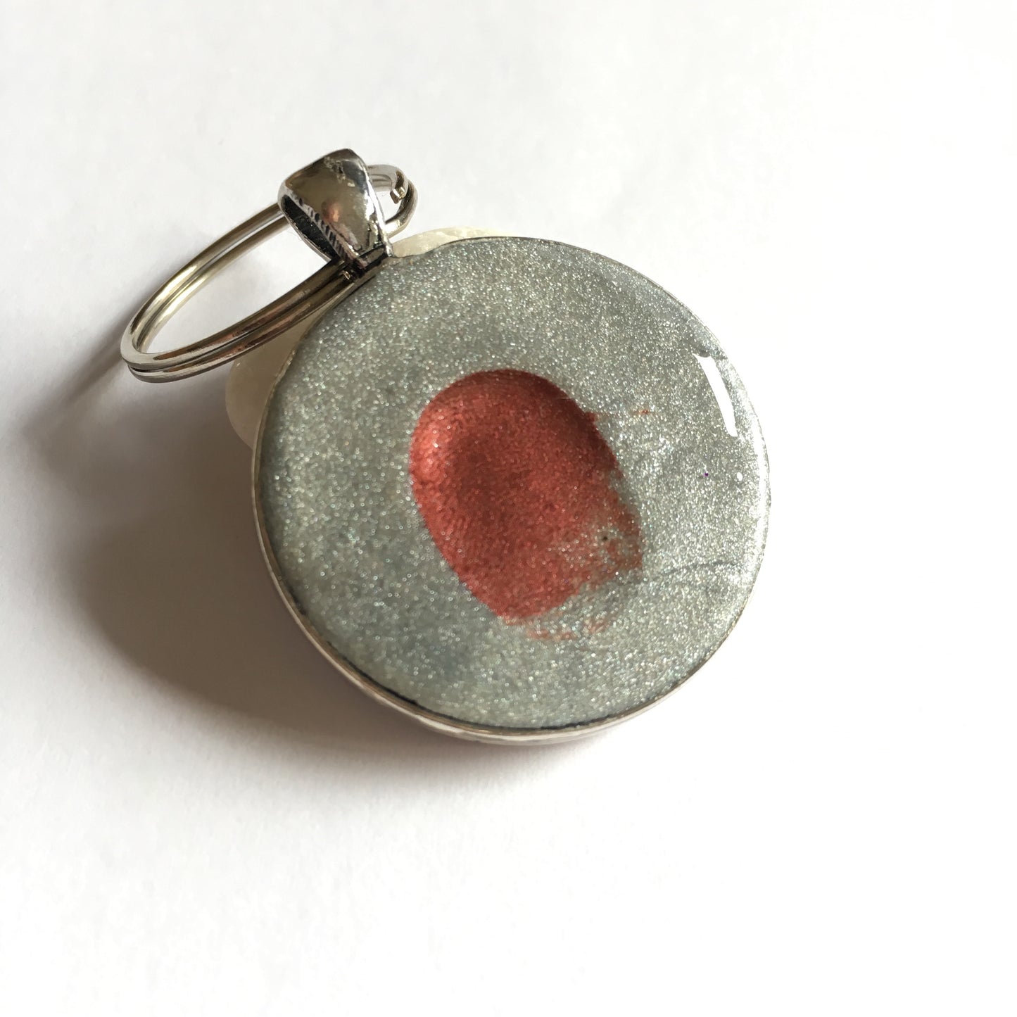 Fingerprint Keepsake Keyring