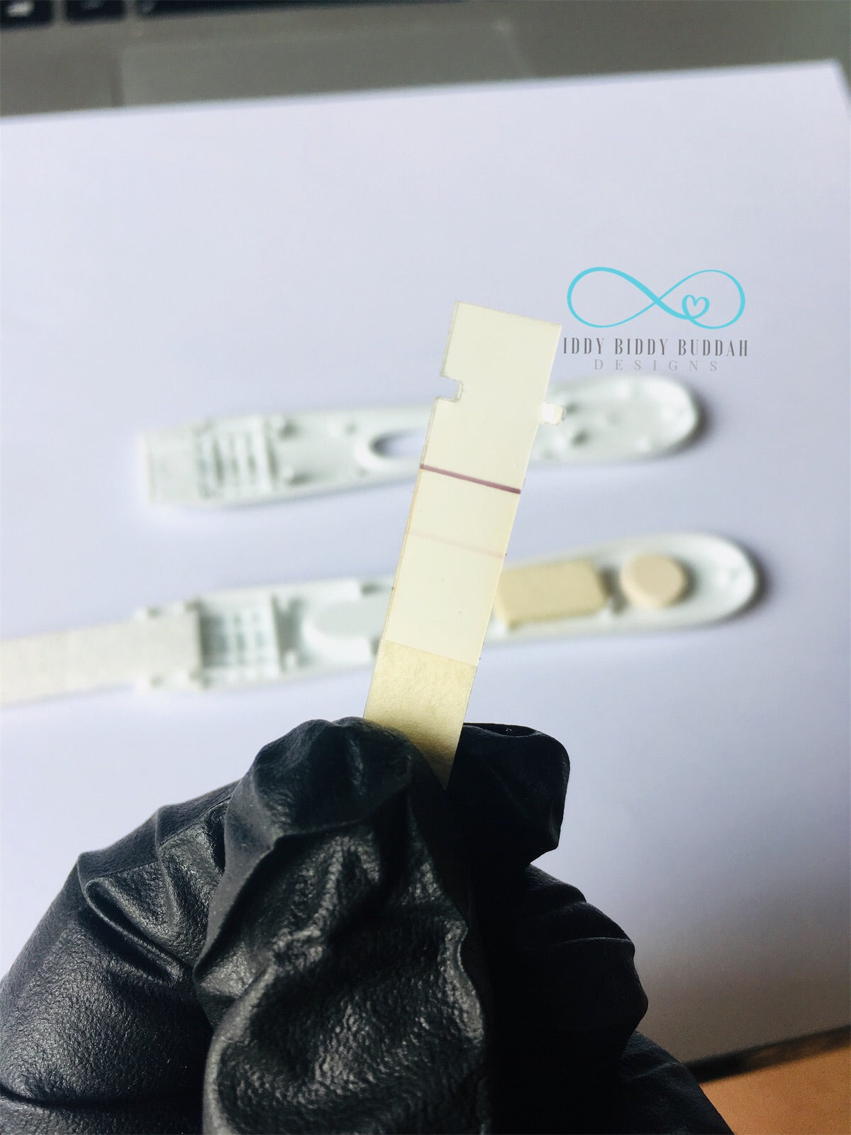 Pregnancy Test Keepsake Pendant