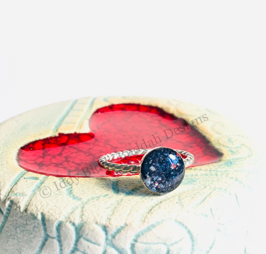 Aeternum Galaxy Ring - Sterling Silver