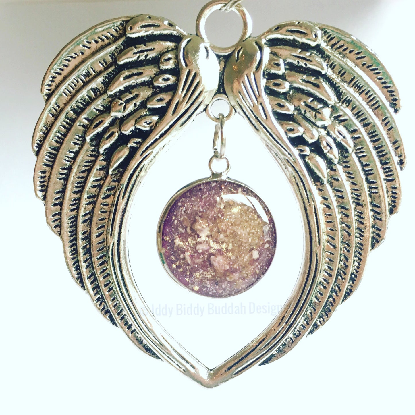 Heart Angel Wings Hanging Keepsake