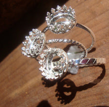 Tiara Sterling Silver Keepsake Ring
