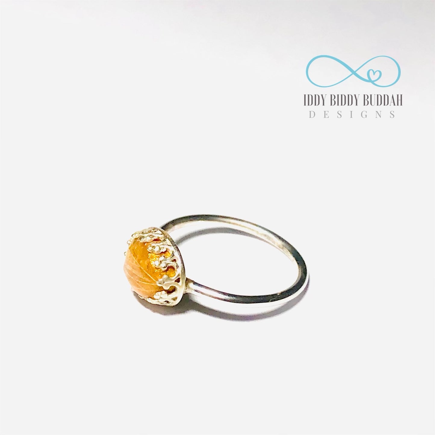 Daisy - Sterling Silver Oval Crown Ring