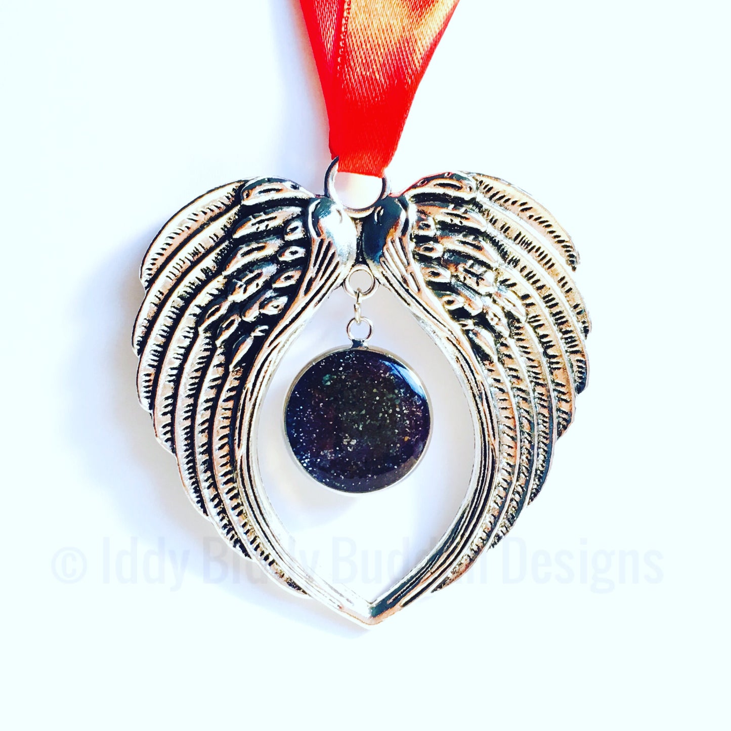 Heart Angel Wings Hanging Keepsake