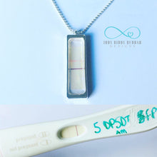 Pregnancy Test Keepsake Pendant