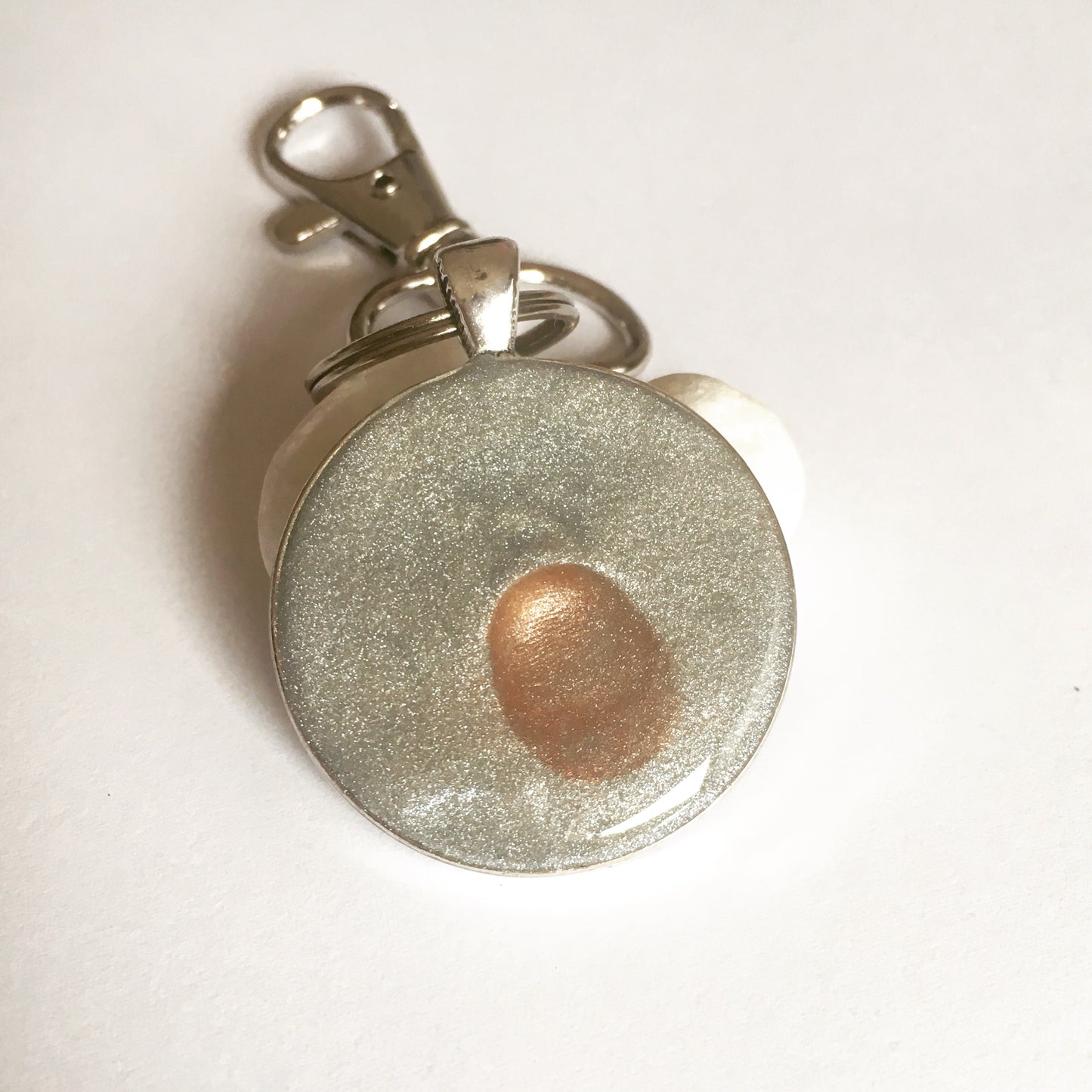 Fingerprint Keepsake Keyring